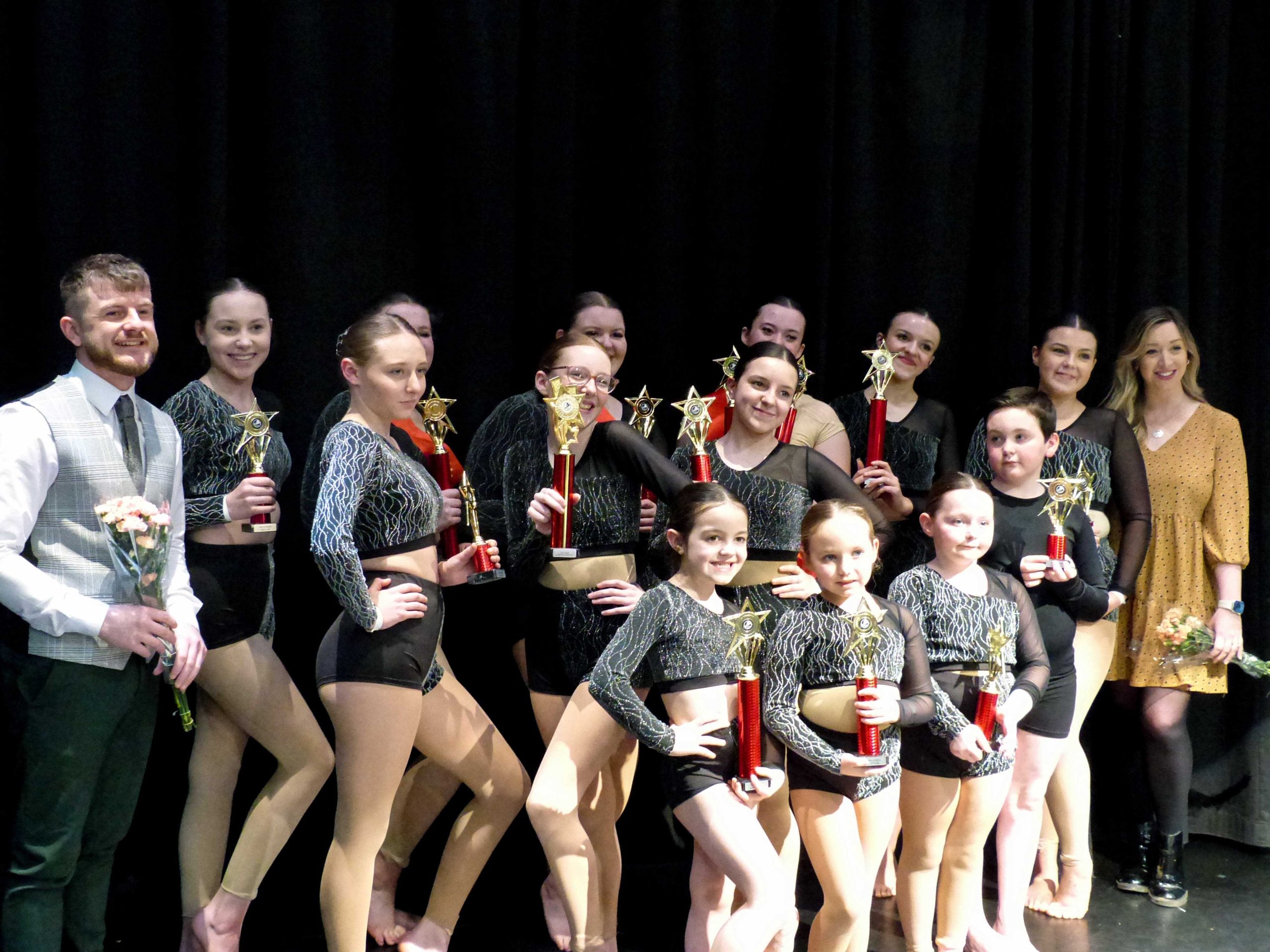winners ceremony at this is dance competitions