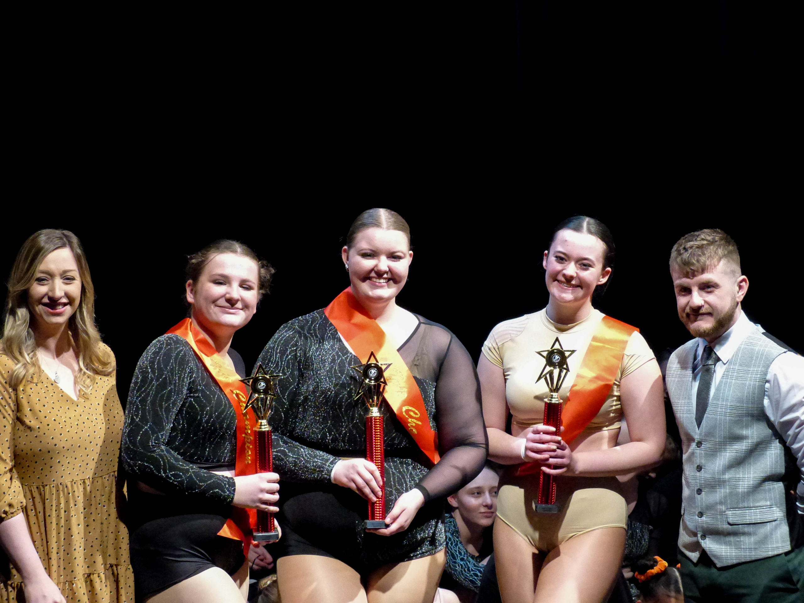 winning ceremony at this is dance competitions