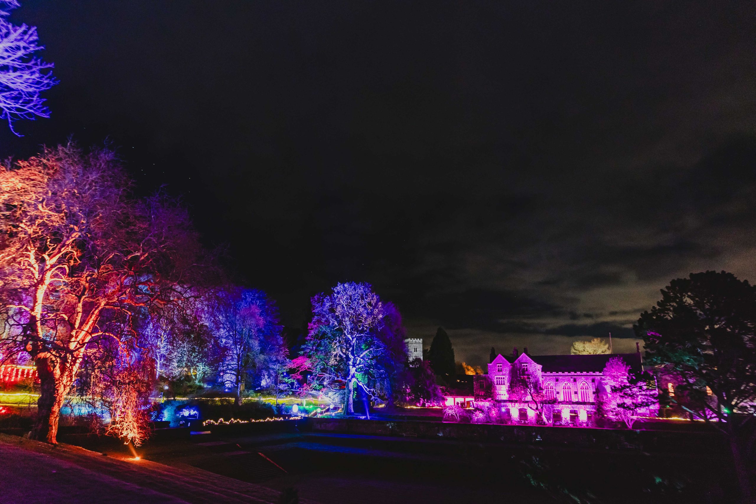 darlington hall light trail 