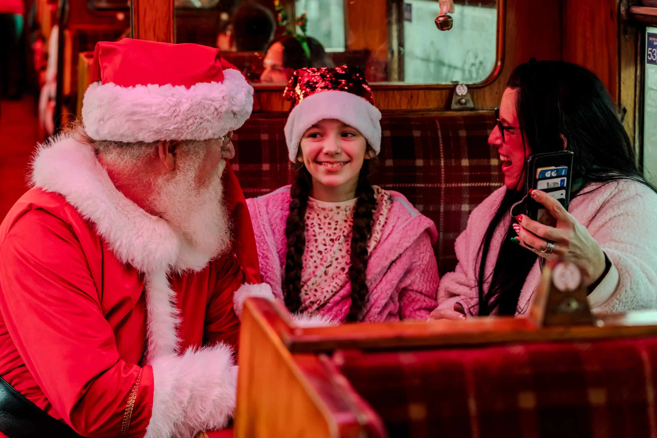 family at THE POLAR EXPRESS™ Train Ride 