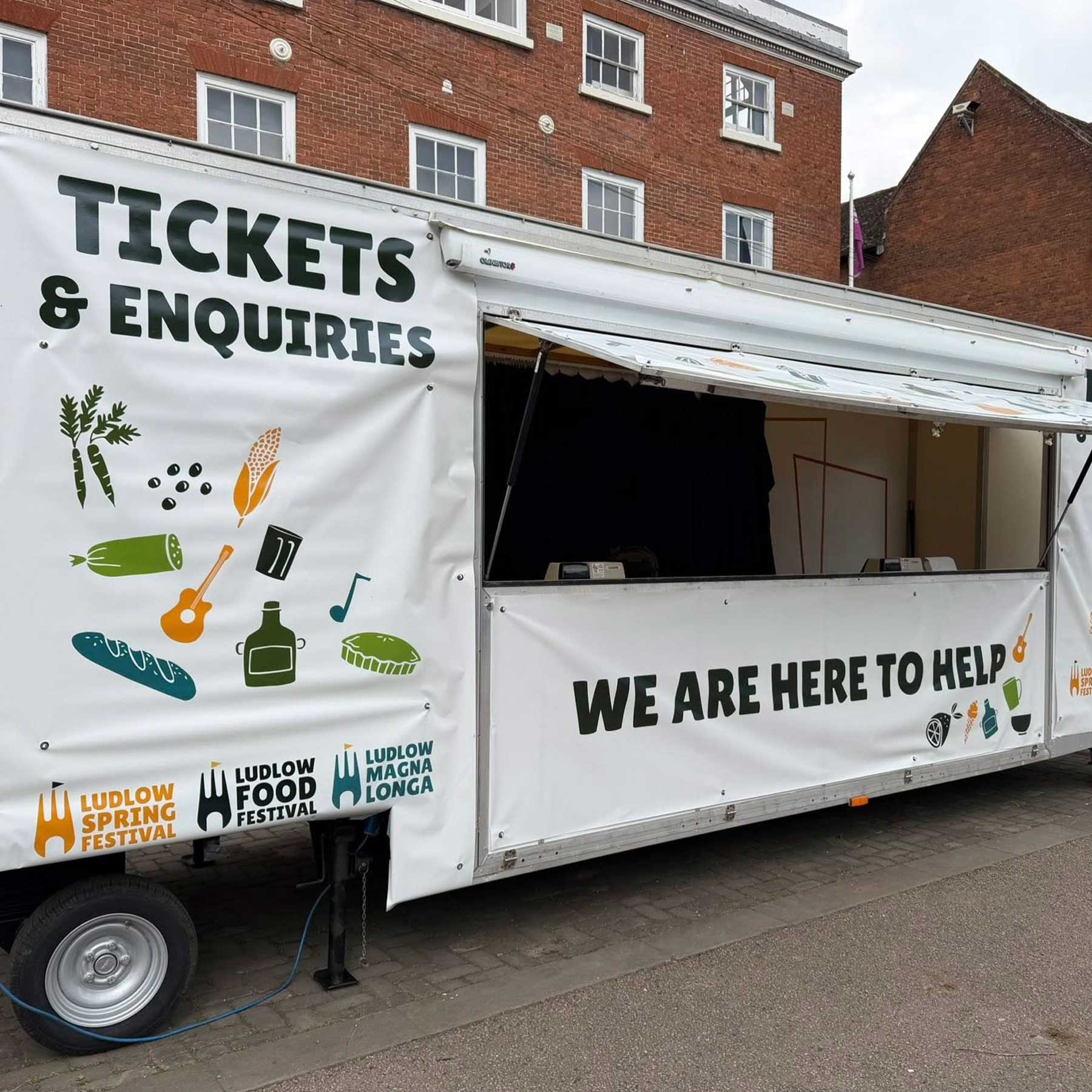 ludlow van signage