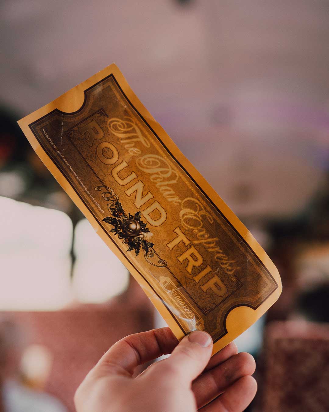 polar express golden ticket