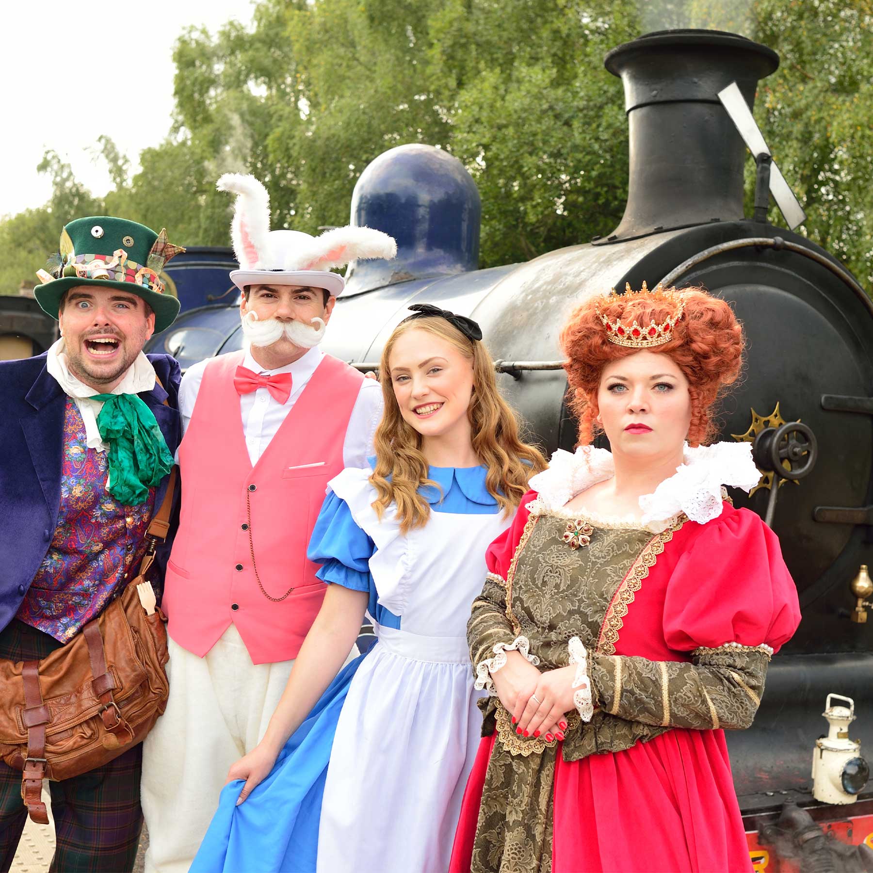alice in wonderland train experience